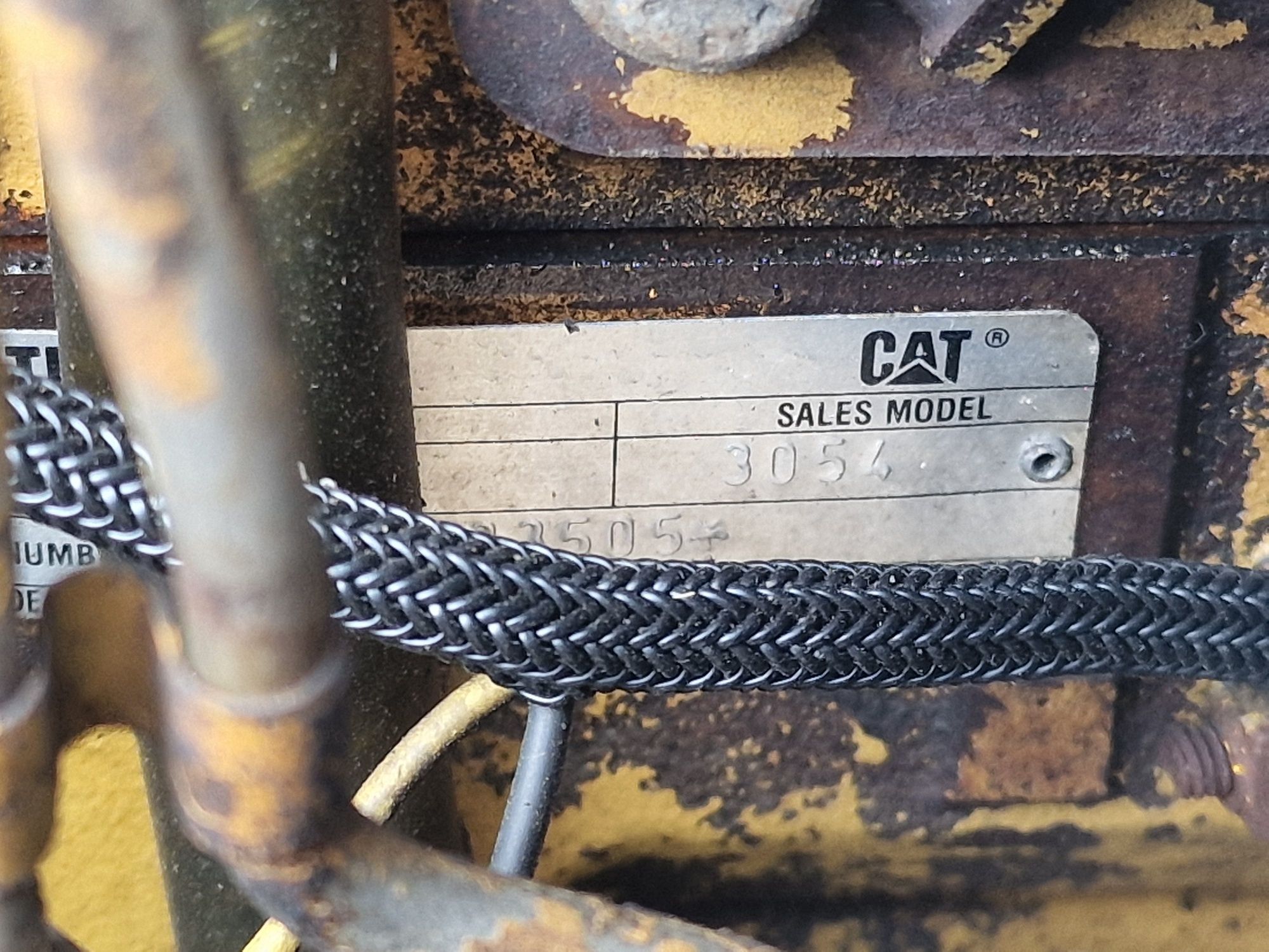 Cat 428B rozdzielacz hydrauliczny