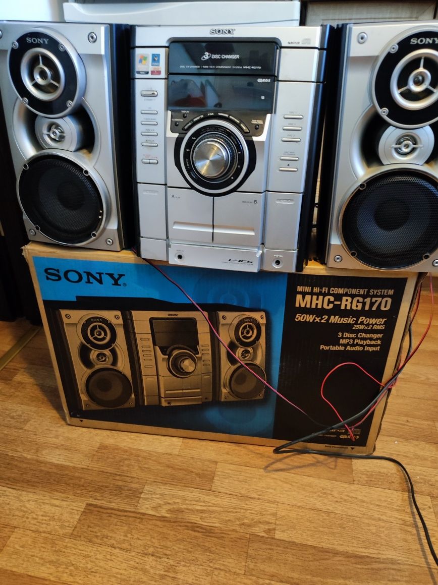 Mini wieża sony mhc-rg170