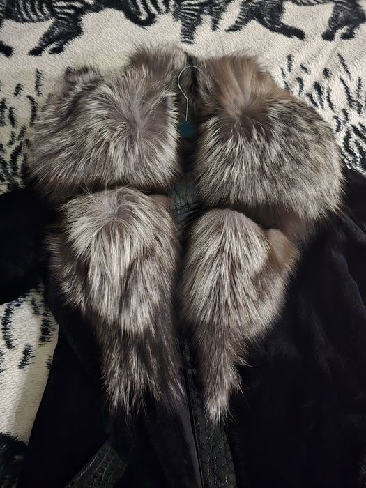 Шуба норка стриженая