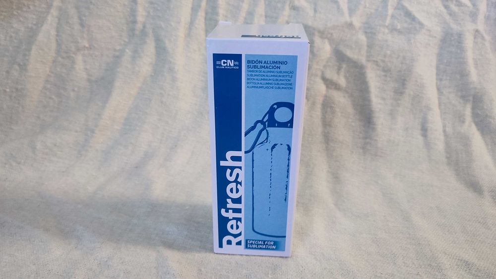 Bidon aluminiowy z karabińczykiem