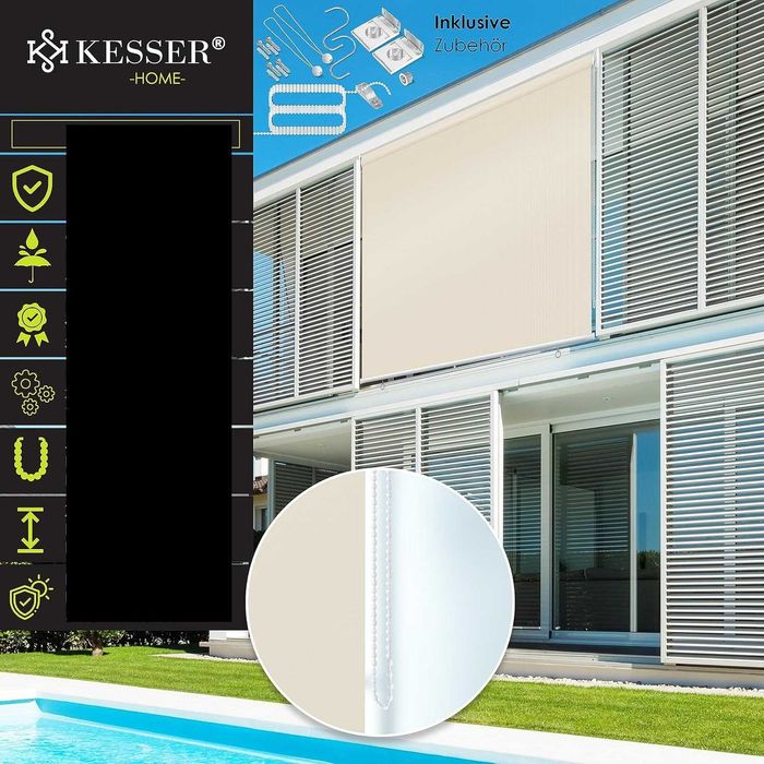 Markiza Balkonowa Pionowa KESSER 160 X 140 cm