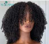 Cabelo humano kinky curly