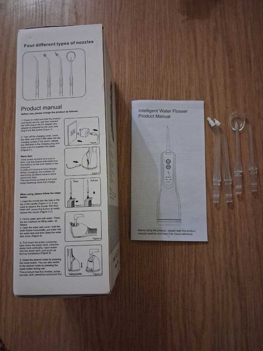 Iригатор для зубів з 5 режимами чищення у ідеальному стані