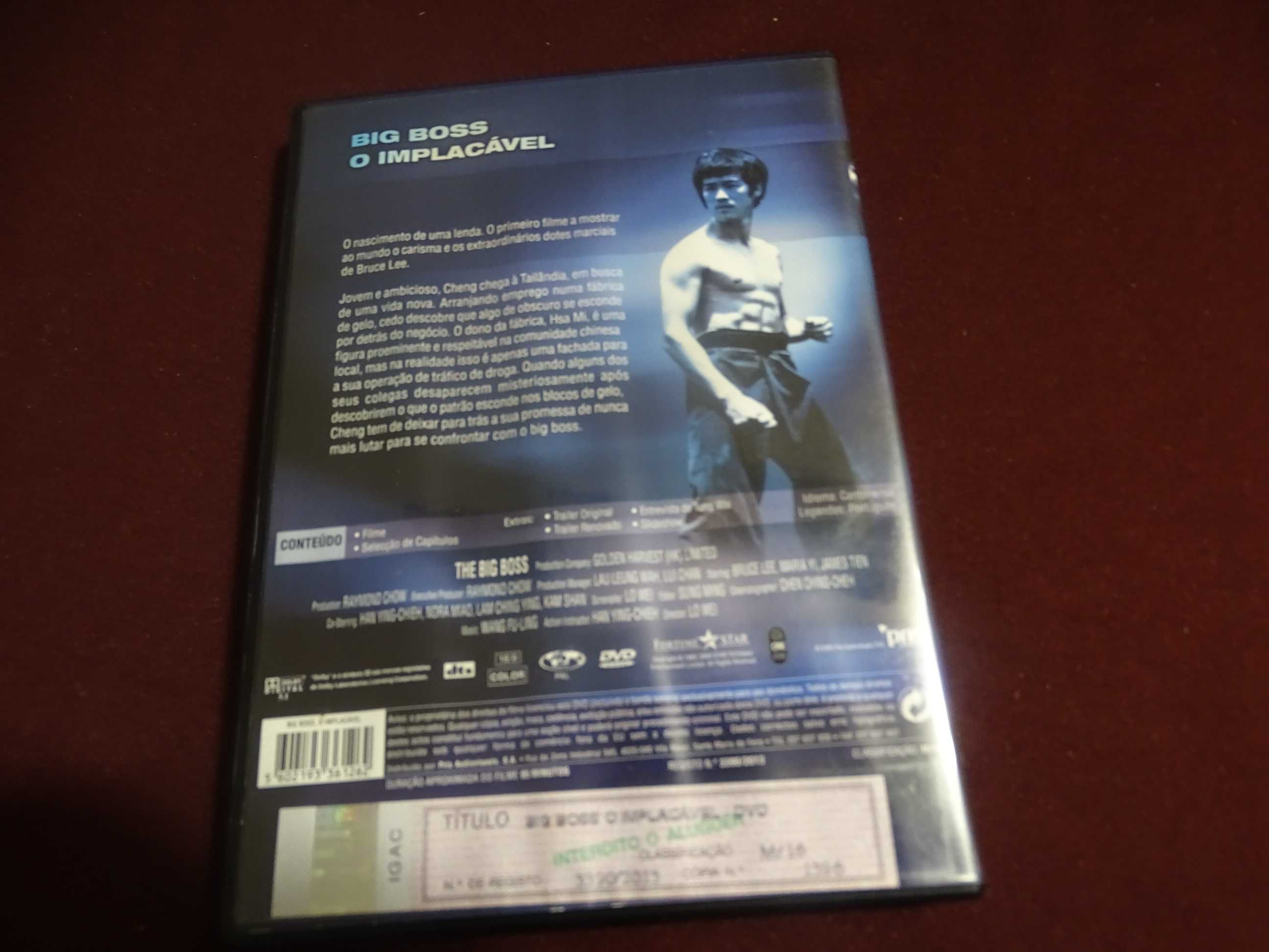 DVD-Big Boss, O Implacável-Bruce Lee