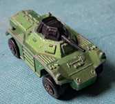 Wóz pancerny Matchbox - Weasel z 1973