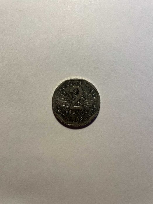 moneta francja francaise liberte egalite fraternite 20 centimes 1985