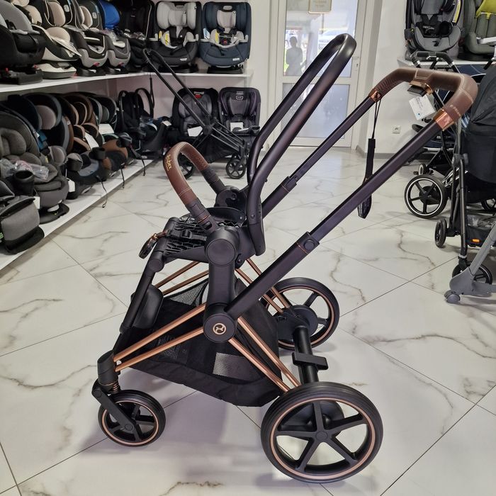 Шасі і каркас прогулянкового блоку Cybex e Priam 3.0 rose gold НОВА