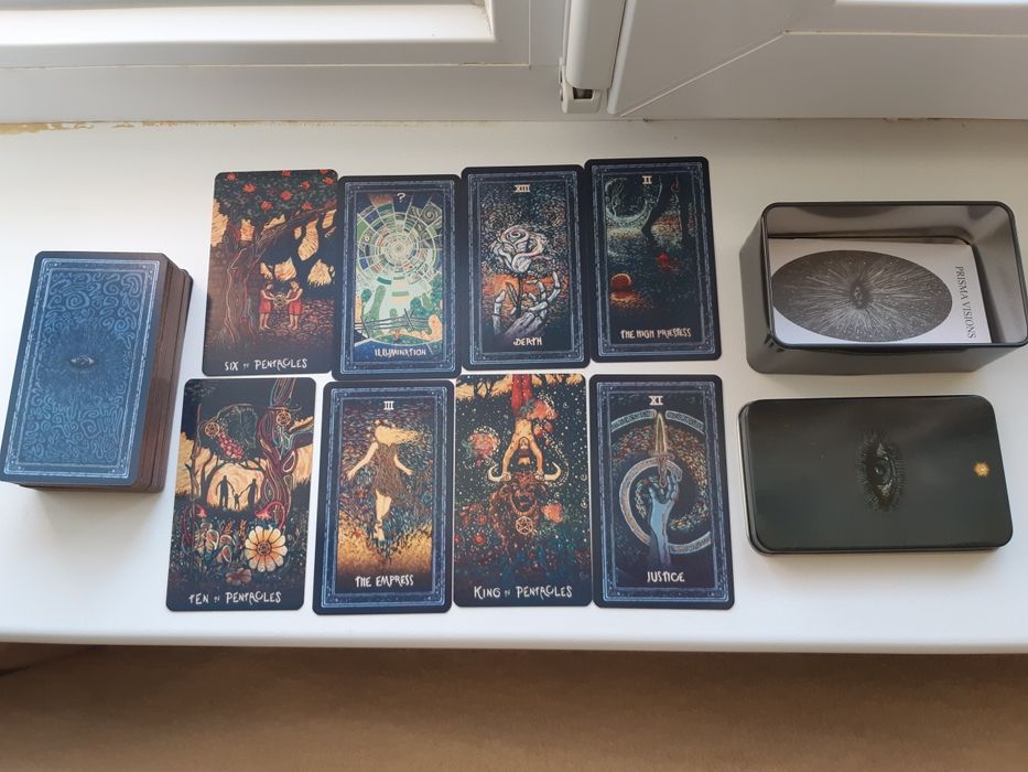 Комплект з 8-ми колод. Оракули, Таро. Англійська