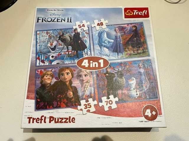 Puzzle Trefl 4 w 1 Frozen 2