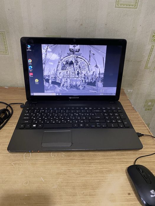 Ноутбук packard bell i-3 6gb озу 120gb ssd