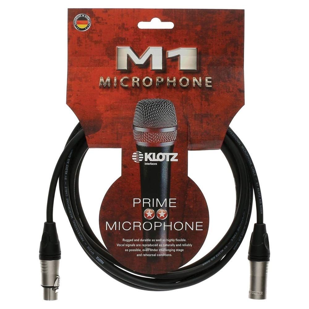 Klotz M1 - kabel mikrofonowy 5m XLR-XLR