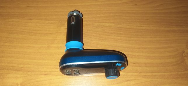 Transmiter FM z ład. USB 5V/2.1A transmisja Bluetooth