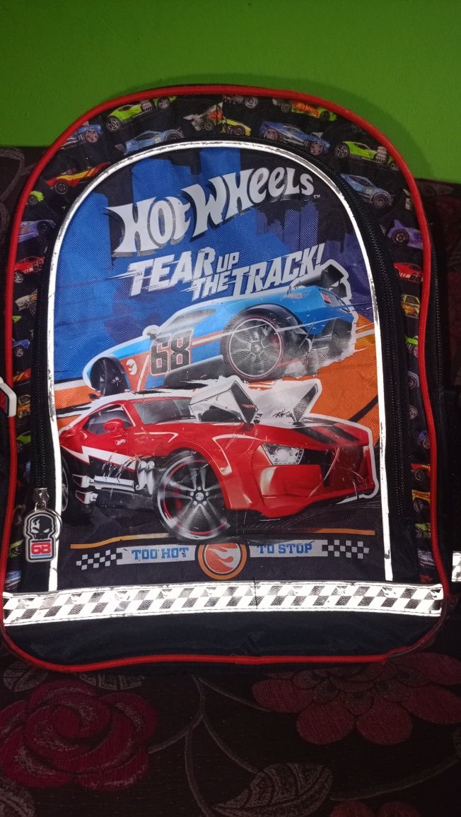 Plecak szkolny Hot wheels