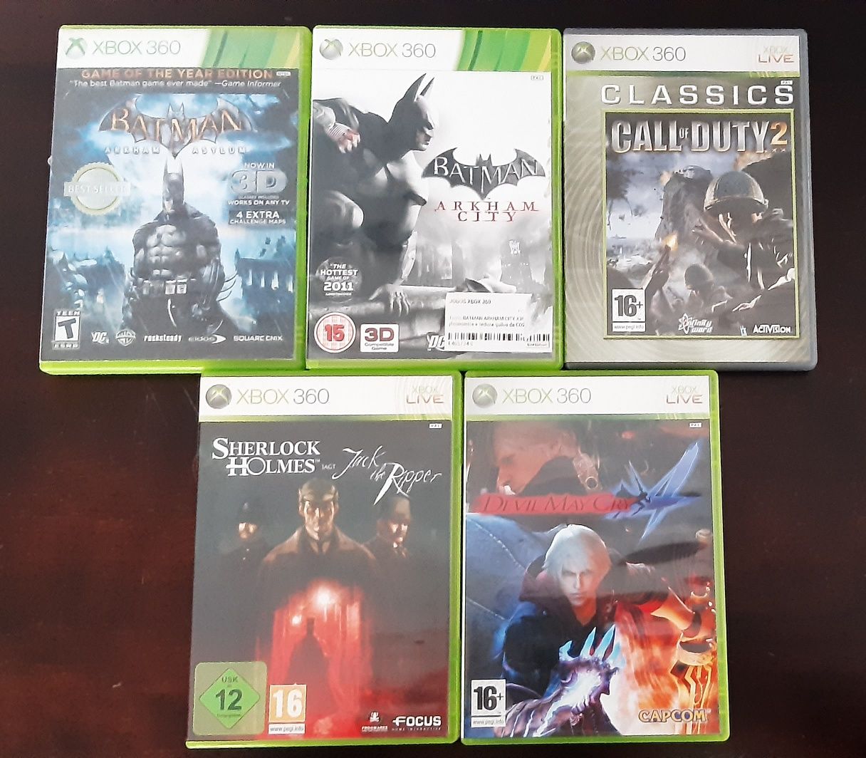 Jogos Xbox 360 usados