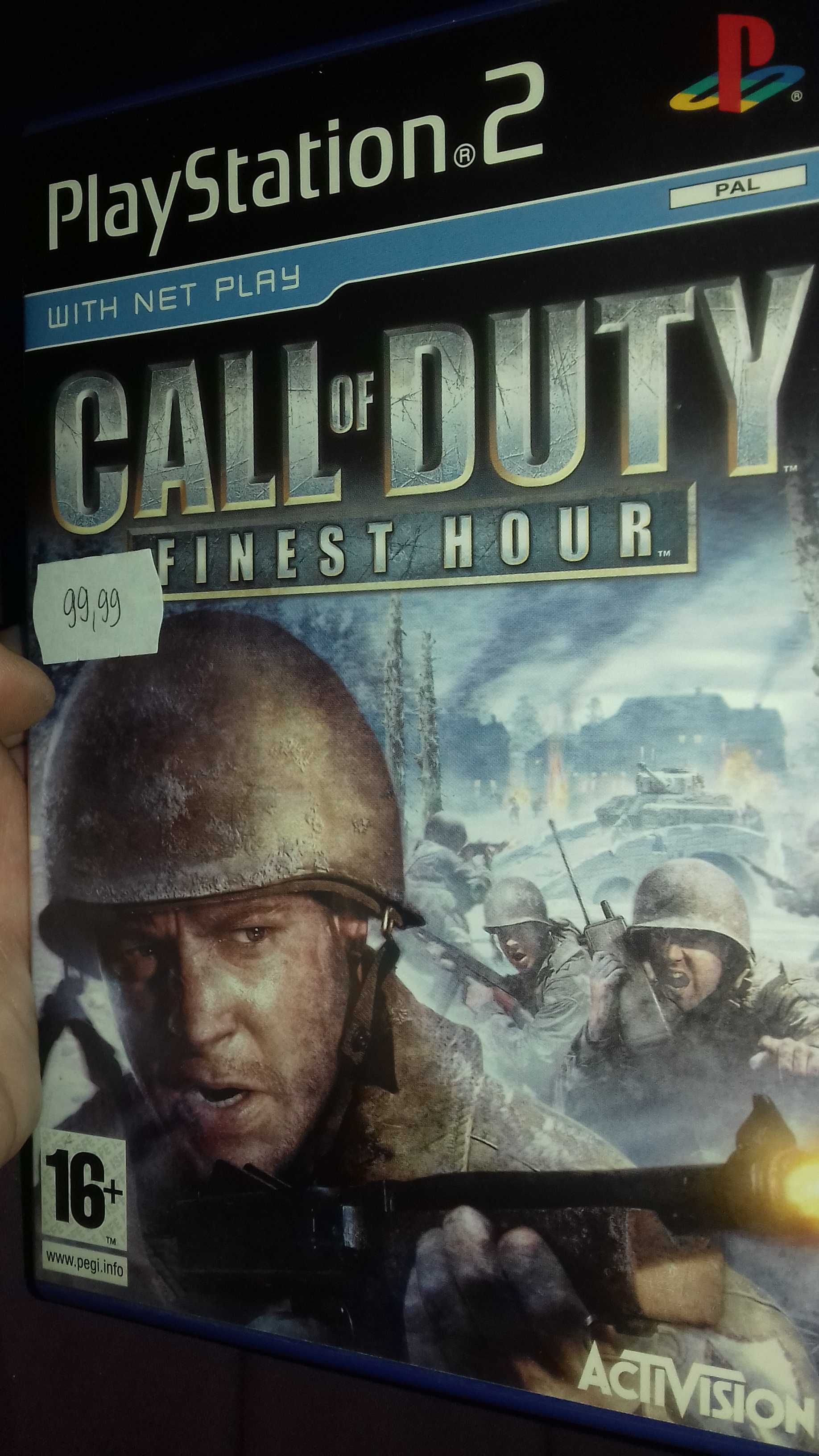 Call of duty ps2, finest hour ps2, sklep tychy, wymiana