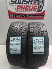 2 pneus semi novos 195-55r15 maxxis - oferta dos portes 75 euros