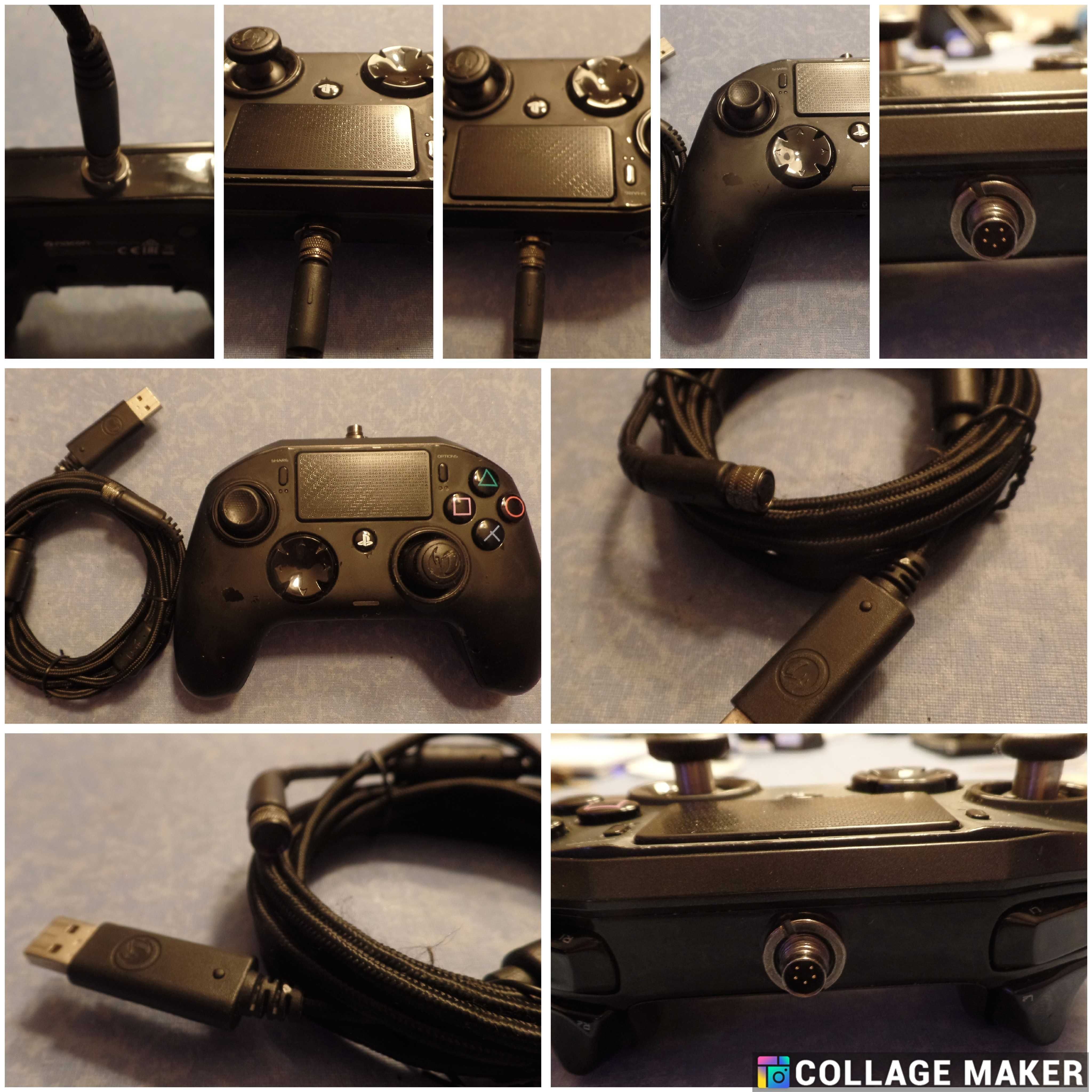 Comando Nacon Revolution Pro com fio PS4 (894)