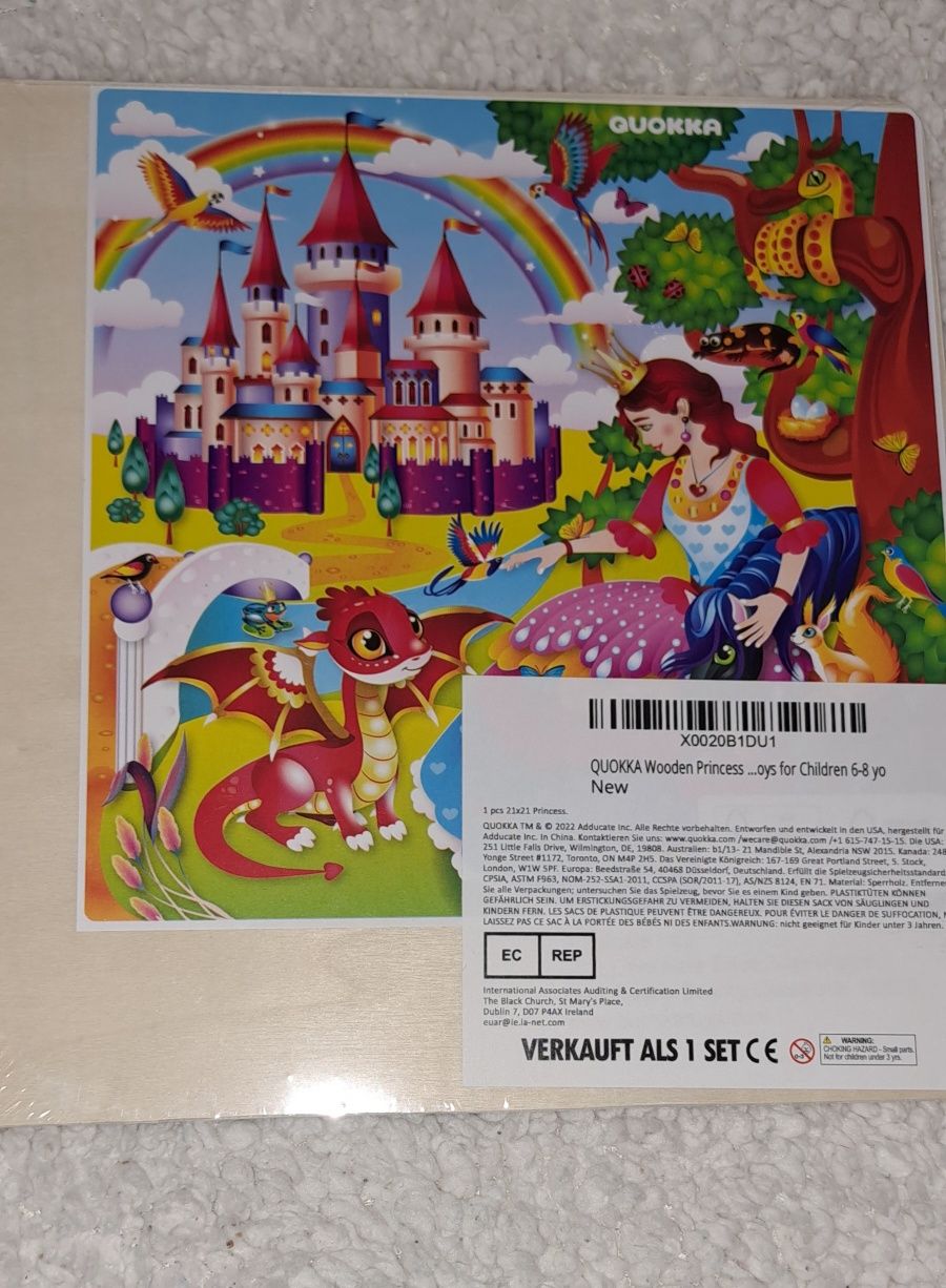 Puzzle drewniane