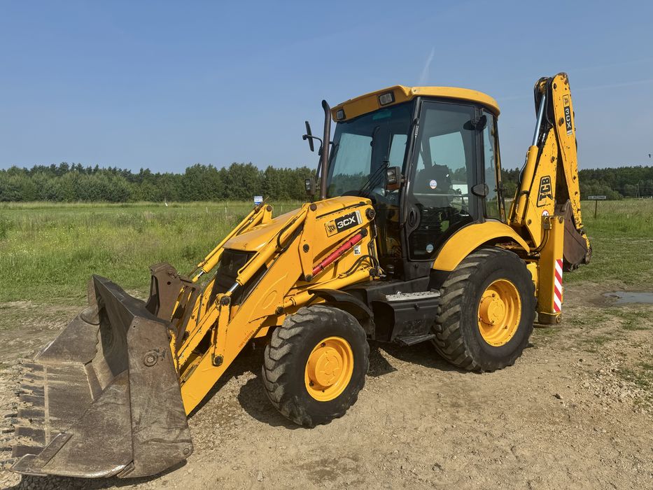 Jcb 3cx torqulock 5 biegow pelna opcja koparko ładowarka