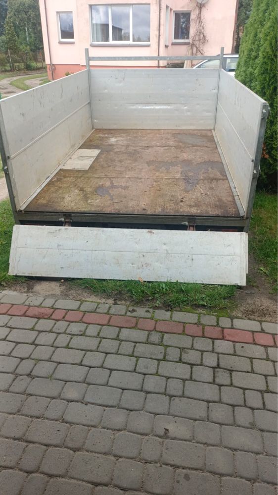 Przyczepa jednoosiowa VAN WEEL Dmc 1500 Kg