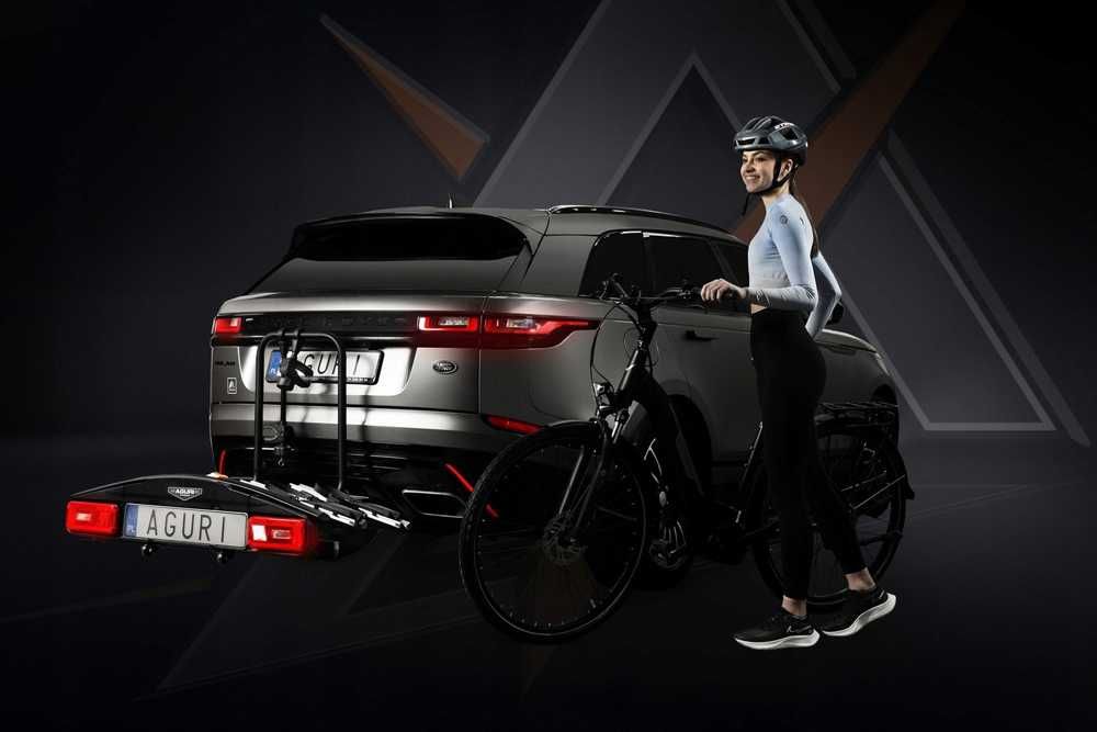 Niedrogi bagażnik na hak rowery elektryczne Aguri Active E-Bike 2