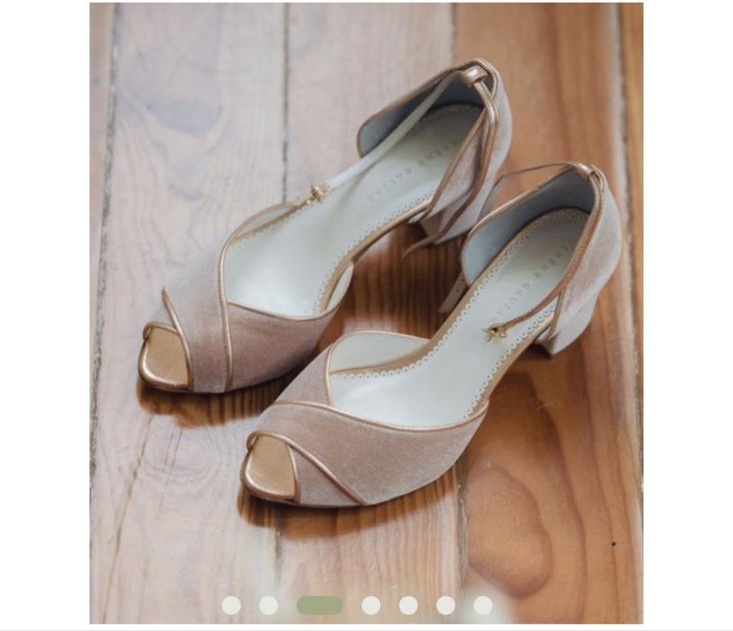 Sandália da Creme Caviar