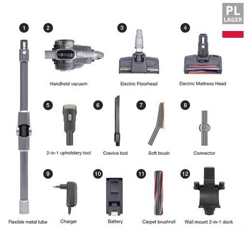 Jimmy H10 Flex  245 AW - Odkurzacz pionowy 600W