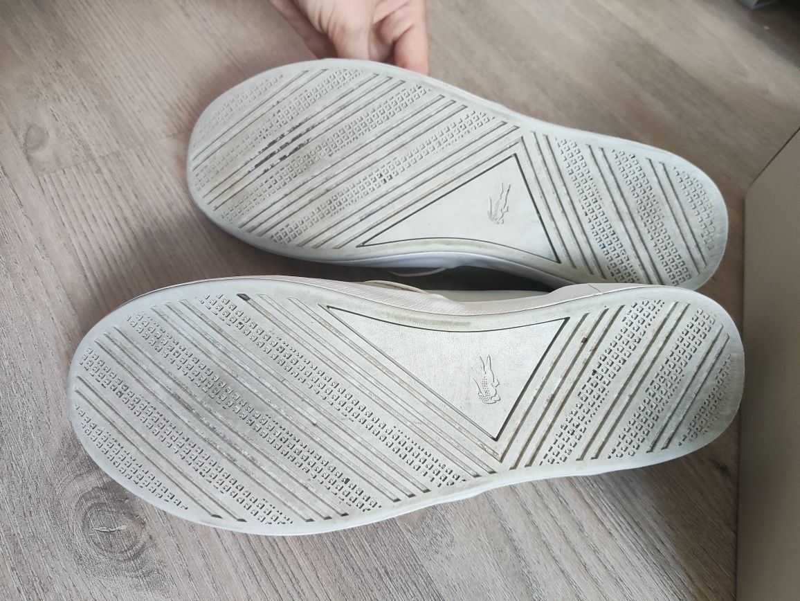 Слипоны, кеды, туфли, мокасины  Lacoste, оригинал, кожа 36р.