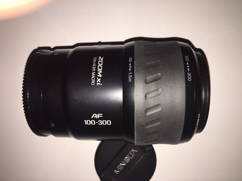 Objectiva Minolta AF100-300 xi f4.5-5.6 Macro (para Sony Alfa A Mount)