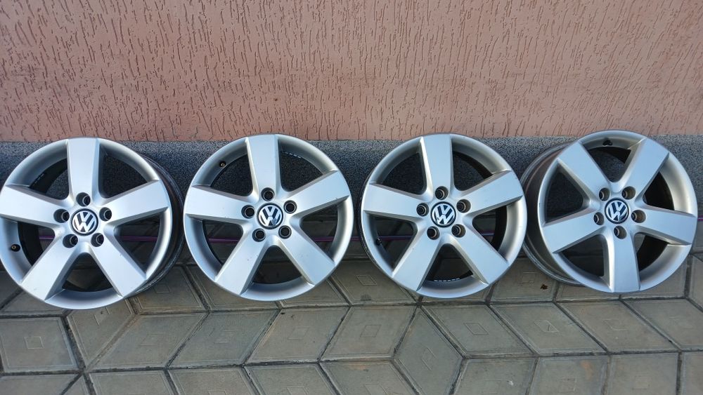 Оригінальні диски титани VW Golf 6 Caddy Touran  5/112 R16 vag