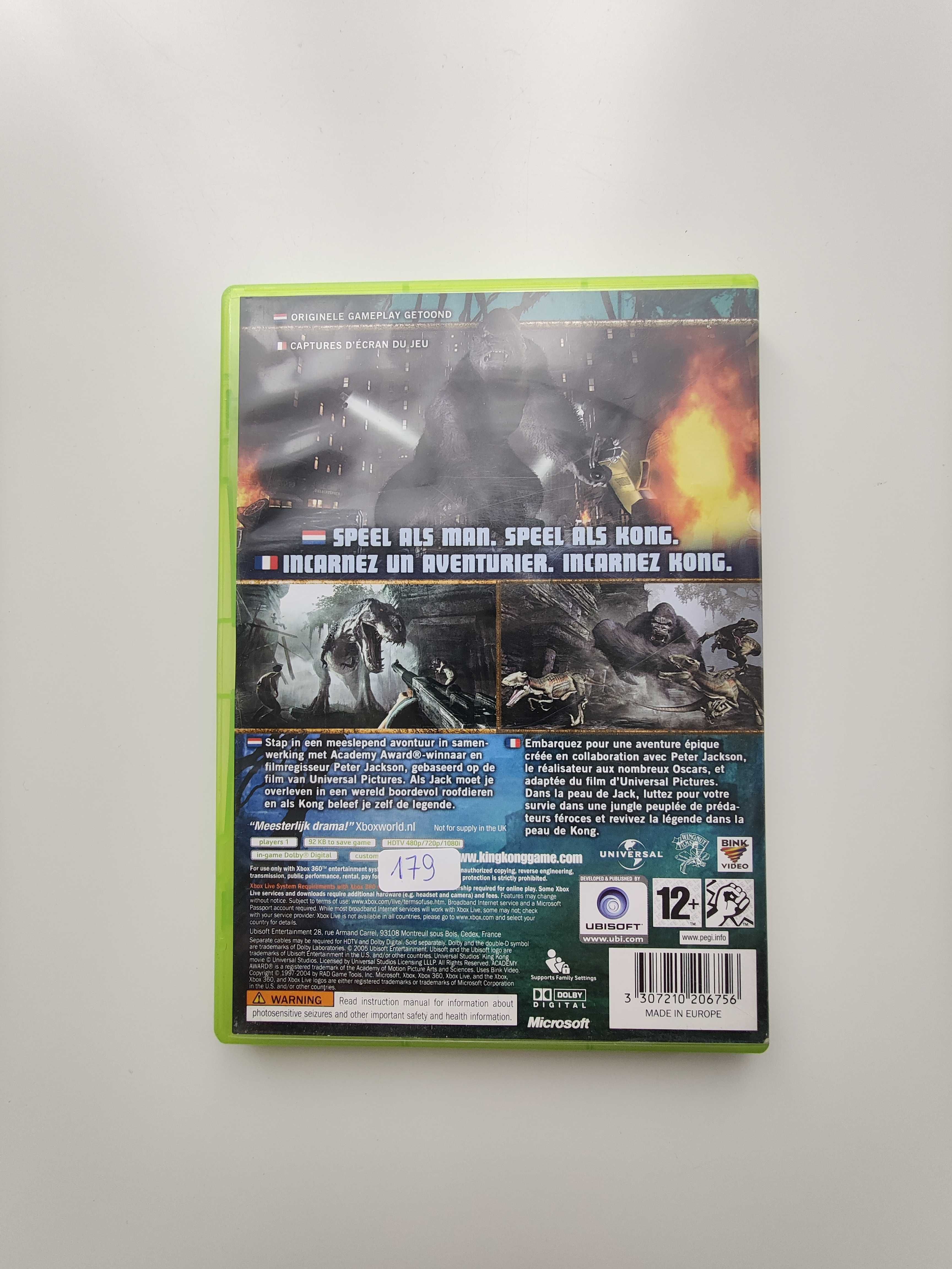 Gra Xbox360 / Xbox 360 - King Kong ( Ang )