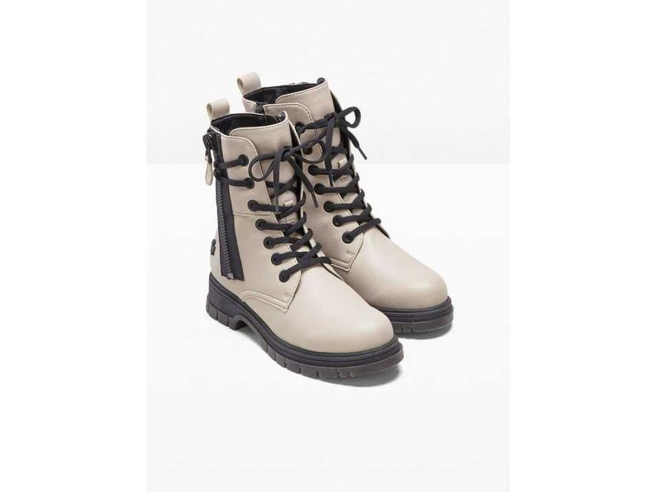 Glany Marco Tozzi nowe beżowe r. 41 damskie czarna podeszwa