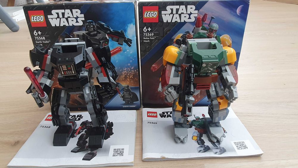 lego star wars mech darth vader +boba fett