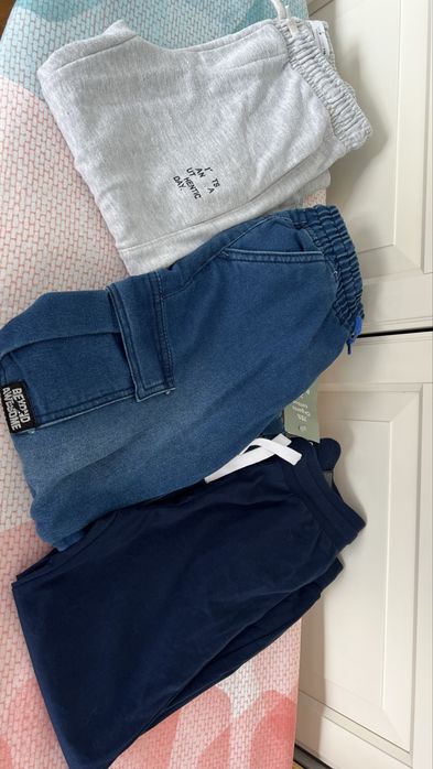 Spodnie chłopięce  3 szt 116-122roz Zara H&M