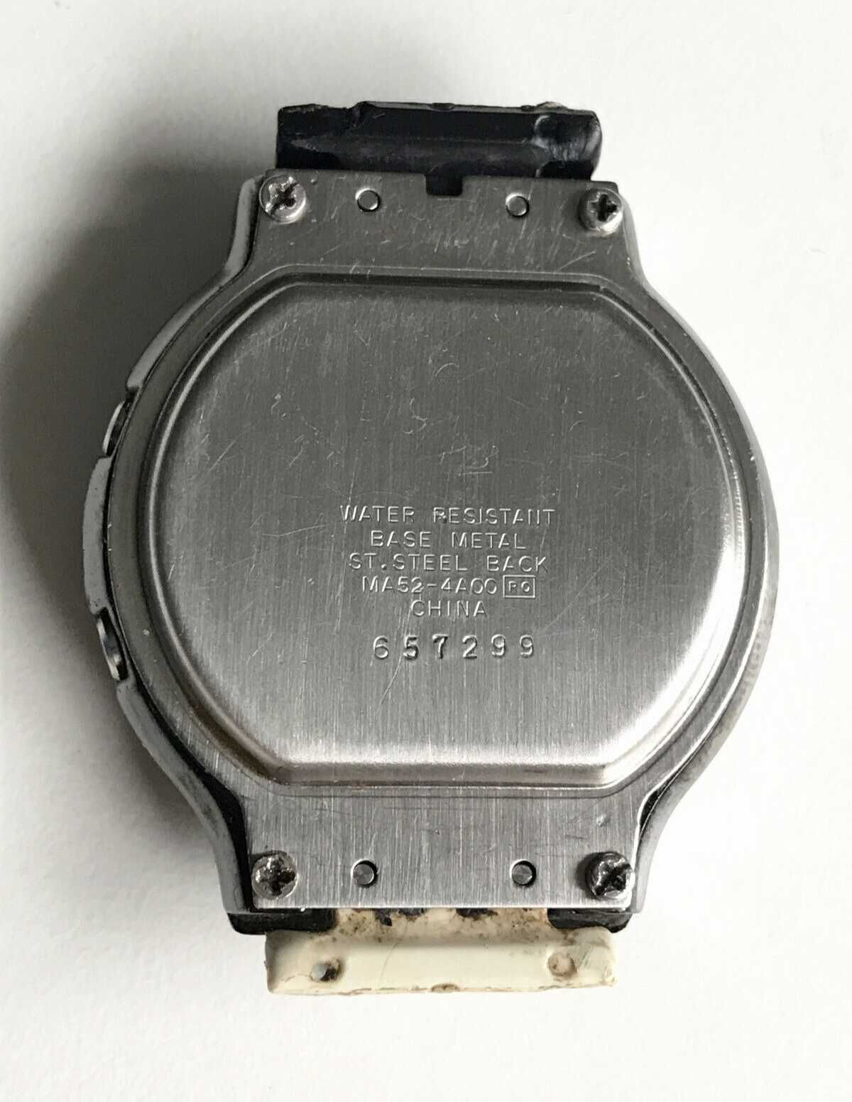 Relógio Seiko Message MA52-4A00 LCD Vintage Digital Receptor 1985