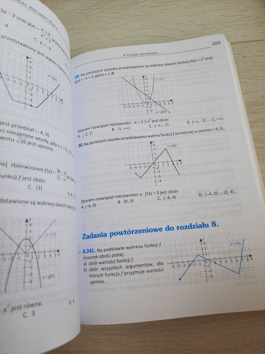 Matematyka zbiór zadań do liceów i techników klasa 1