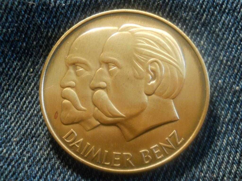 Медаль медальон Daimler - Benz мерседес за старанну працю