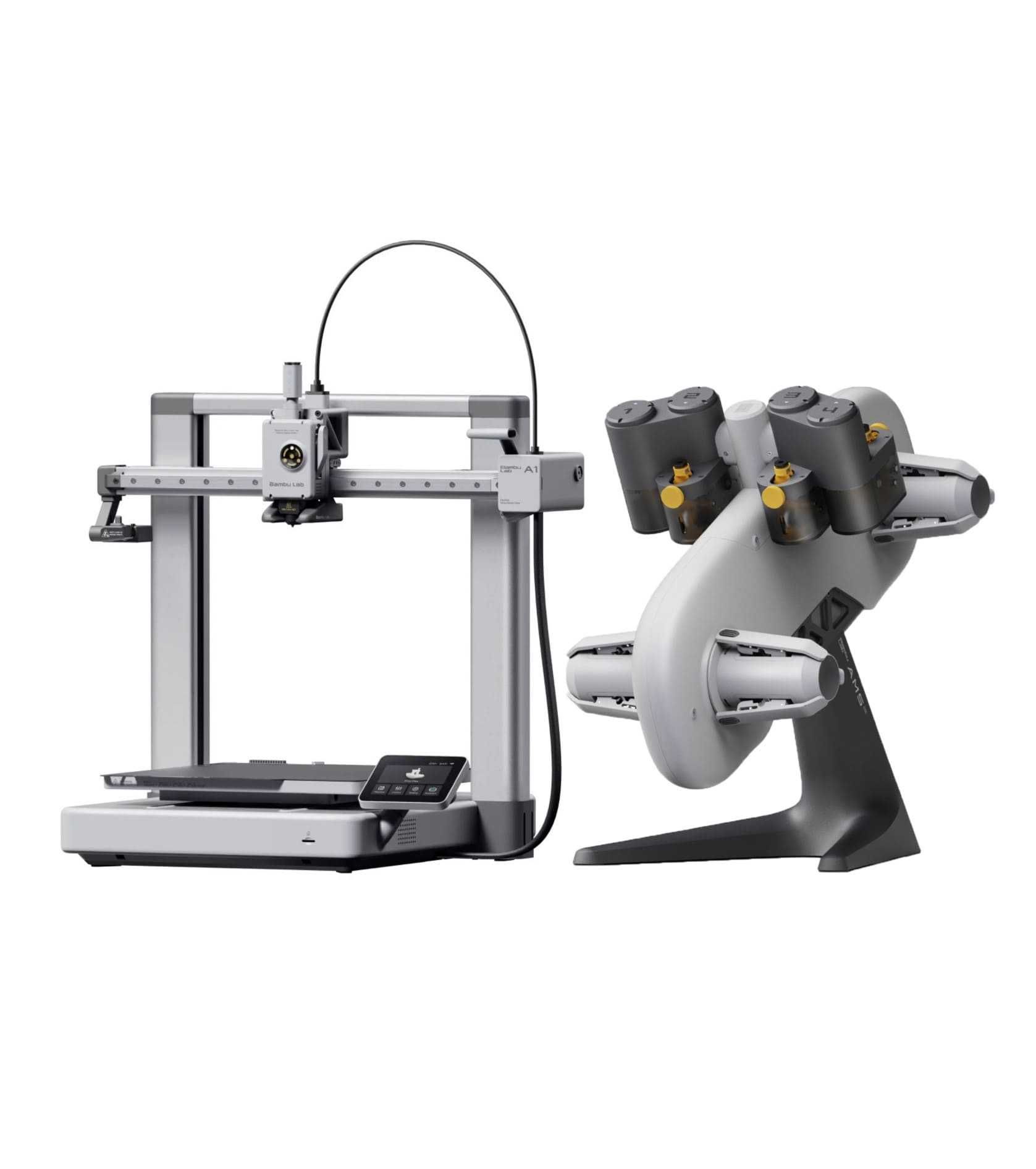 Bambu Lab A1 Combo з AMS Lite 3D Printer (європейська версія)