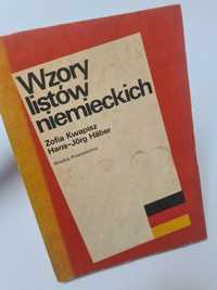 Wzory listów niemieckich - Książka