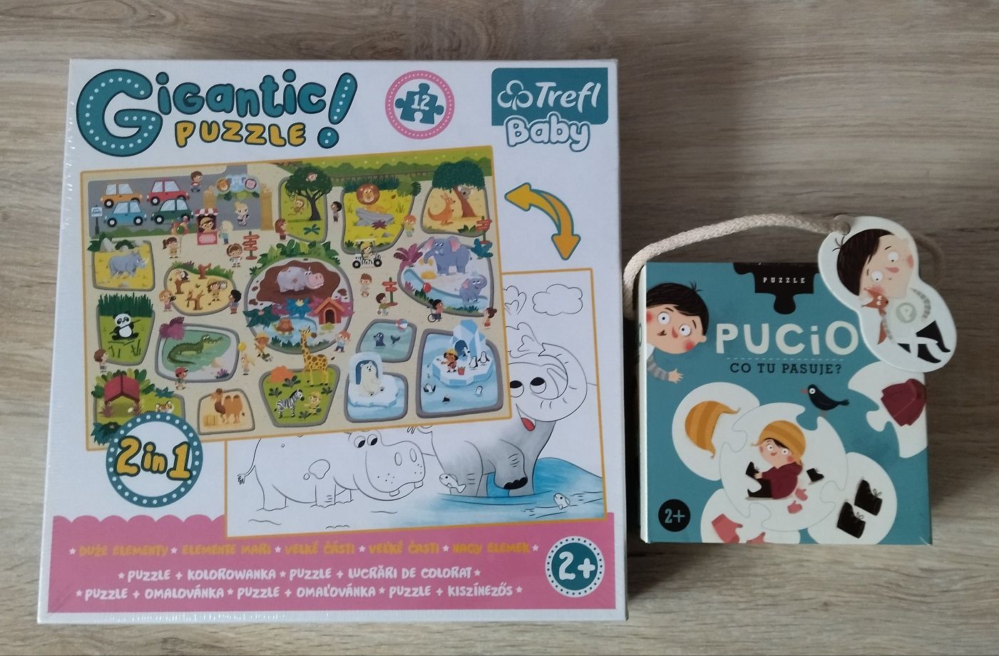 Puzzle BabyTrefl i Pucio 2+ (nowe)