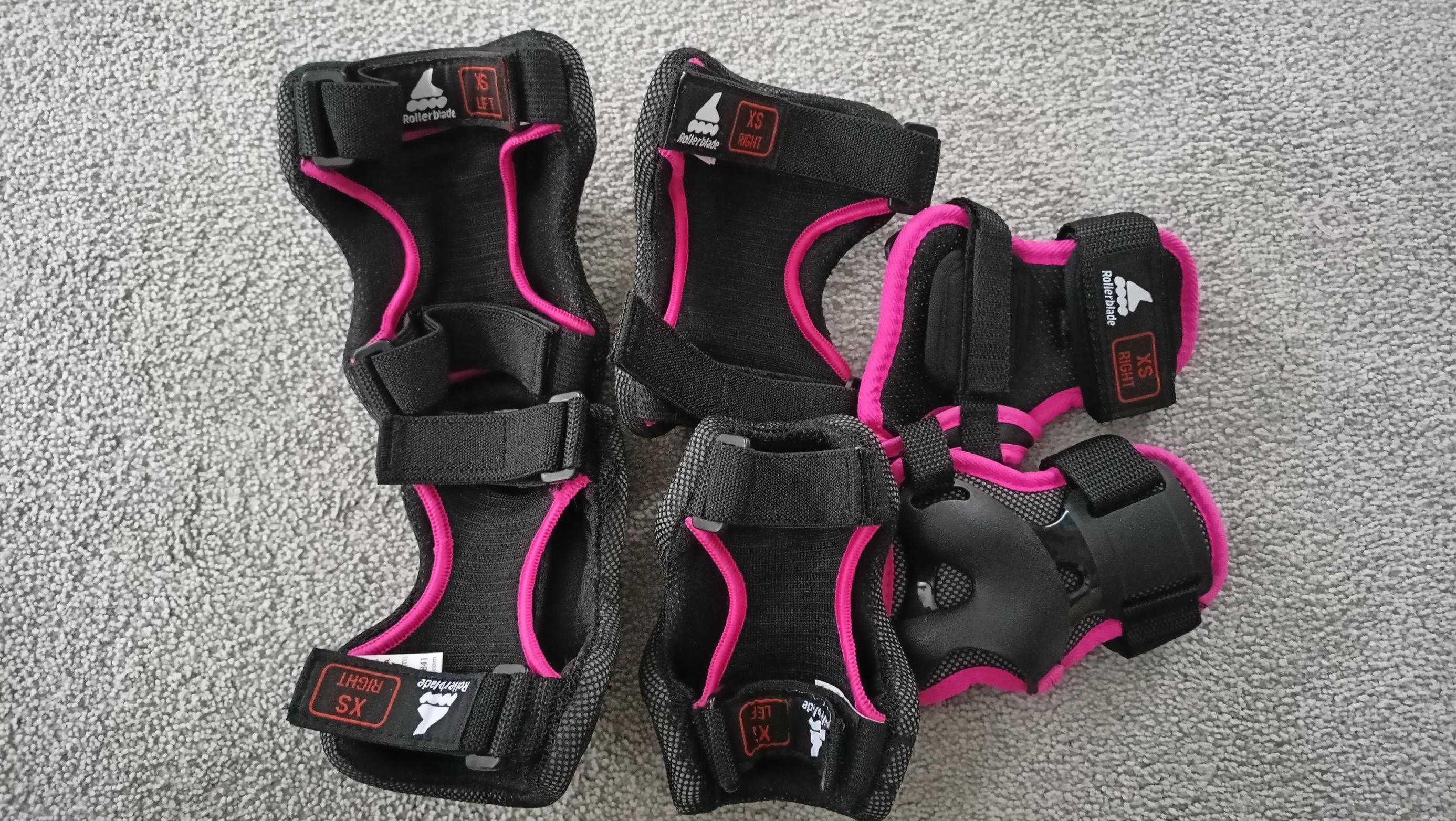 Rollerblade ochraniacze SKATE GEAR JR r. XS / Decathlon/ rolki, wrotki