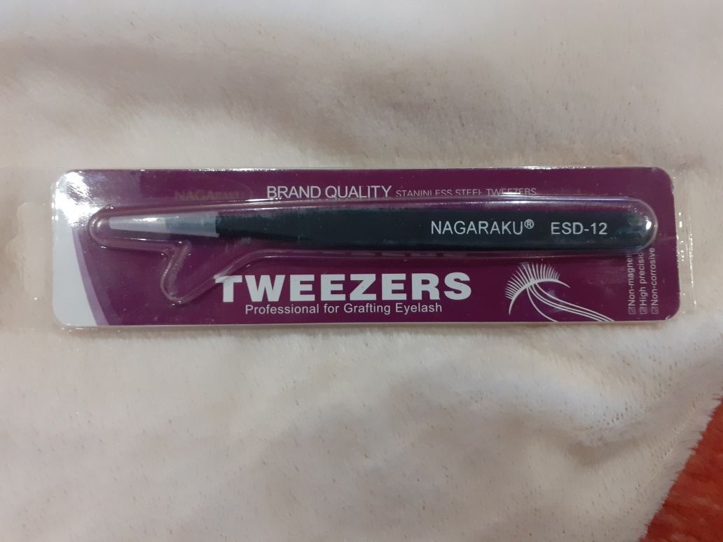 Пинцет для наращивания ресниц Tweezers