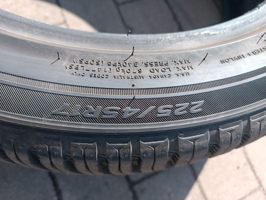 225/45R17  Hankook Kinergy 4S2 4-seasons