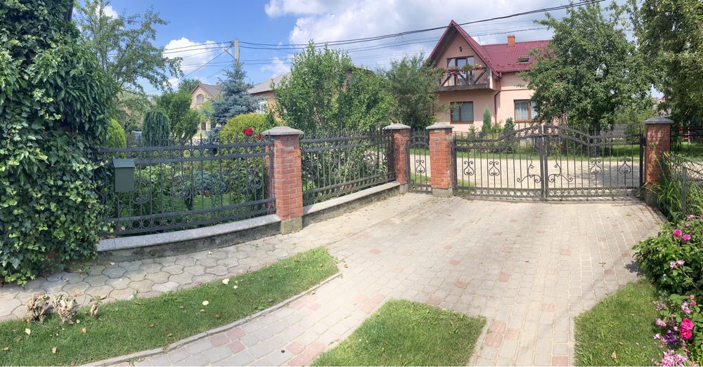 Кований паркан 2 прольоти