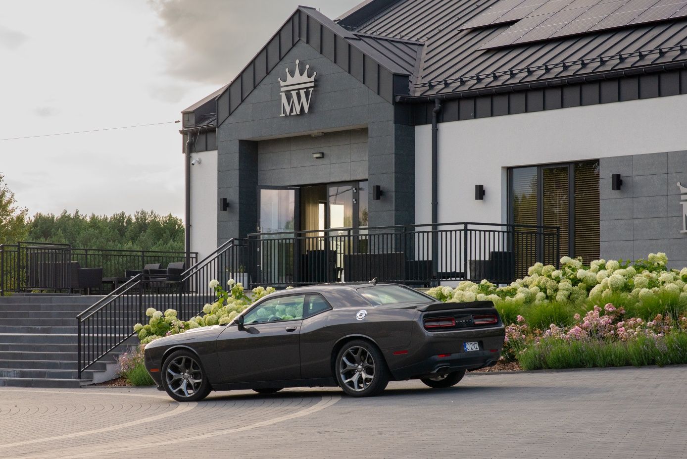 Samochód do ślubu, Dodge ChallengerV8, Wynajem Muscle Car,do zdjęć,VIP