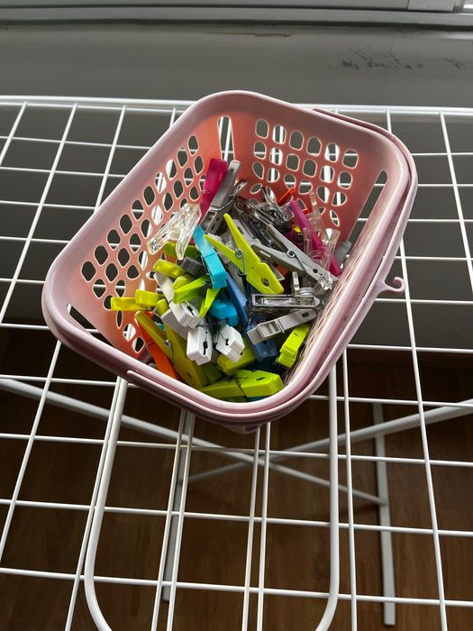 Estendal IKEA + cesto e molas