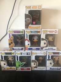 8 POP’s Funko Com Caixa