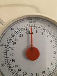 Весы 22 киллограмм с сантиметром