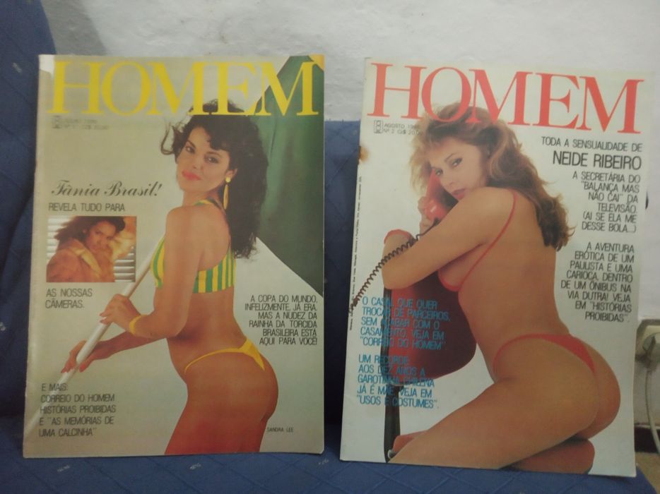 Lote de revistas: Homem, Internacional, Close, Erotika