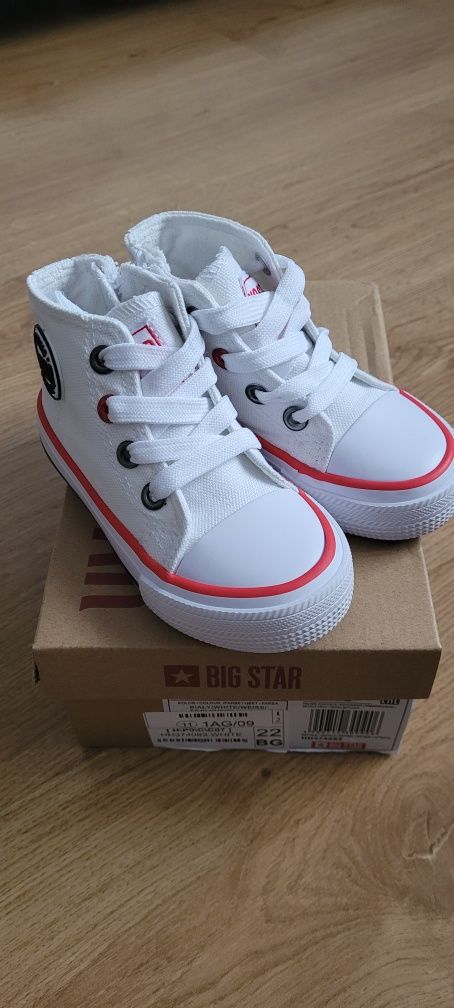 Trampki dziecięce Big Star wysokie rozmiar 22